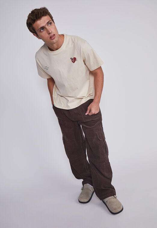 Pantalon Hombre Cargo Cotele Cafe Sioux